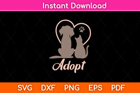 Adopt Rescue Pet Owner Rescue Mom or Dad – A Heartfelt Design for Real Projects