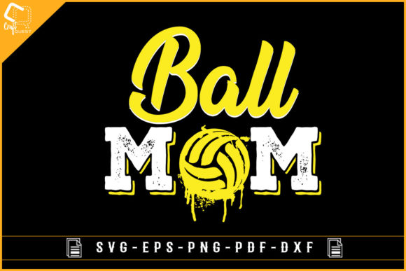 Ball Mom Volleyball T-shirt Design Review