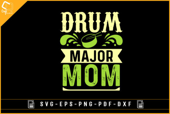 Drum Major Mom: A Heartfelt Design for Drum Lovers
