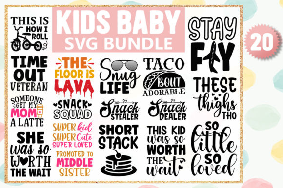 Kids Baby SVG Bundle Vol 5: A Designer’s Real-Use Review