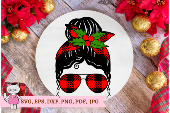 Mom Life Buffalo Plaid SVG Review for Real Embroidery Projects
