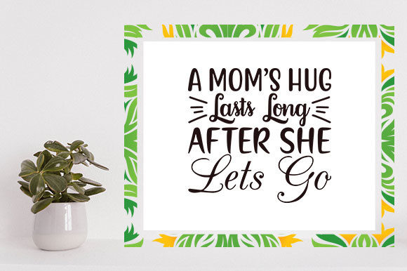 Mother s Day Svg Design, a Mom’s Hug